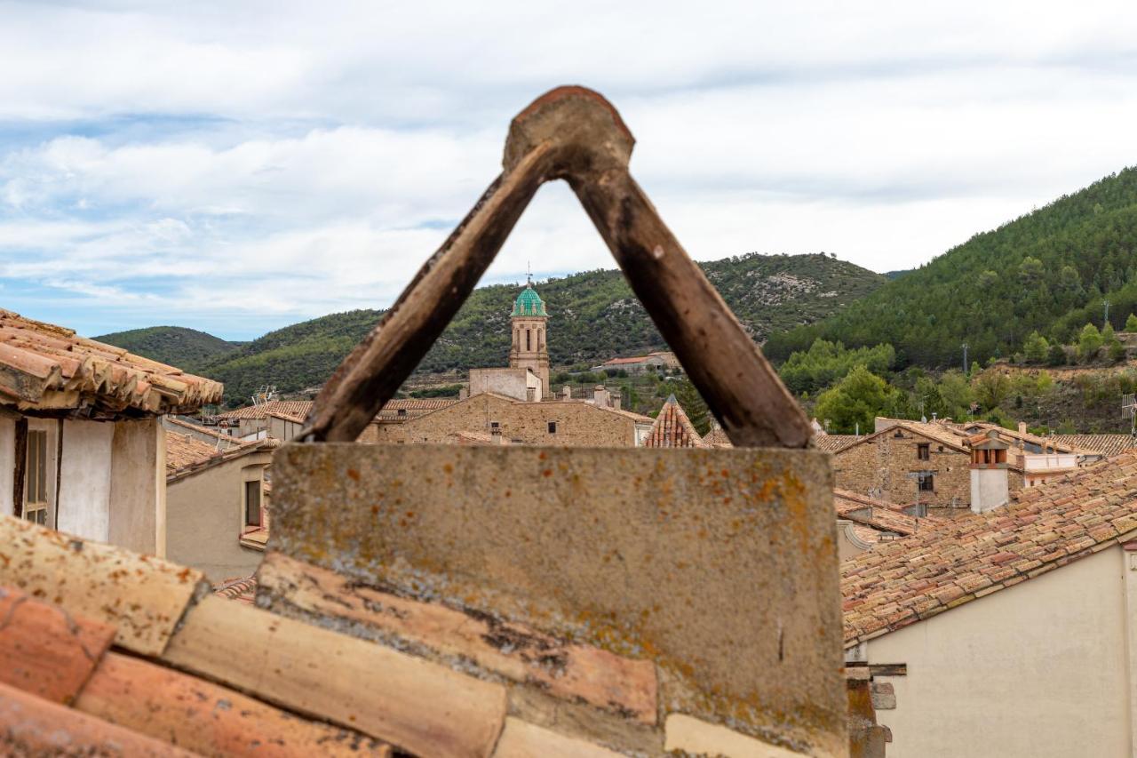 La Casa Del Escudo Apartman Rubielos de Mora Kültér fotó